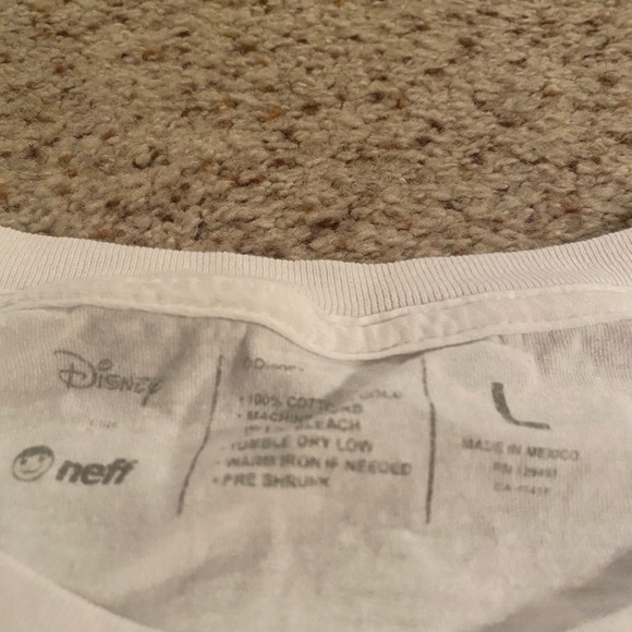 Disney neff not today Donald Duck graphic tee size large - Picture 2 of 2